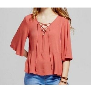 Mossimo 3/4 Sleeve Length Blouse